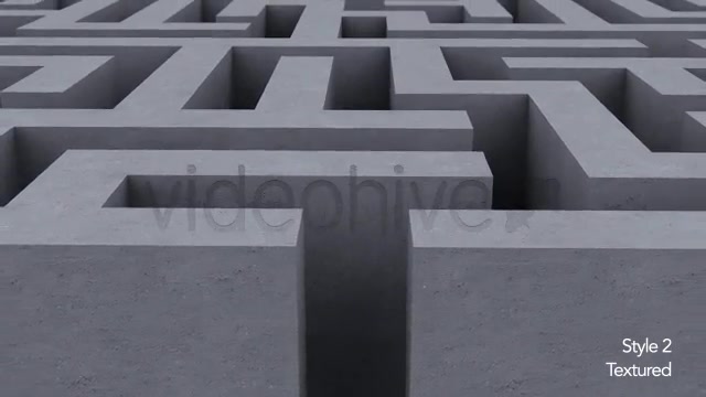 Entrance to a Maze or Labyrinth Puzzle 2 Styles Videohive 5494438 Motion Graphics Image 9