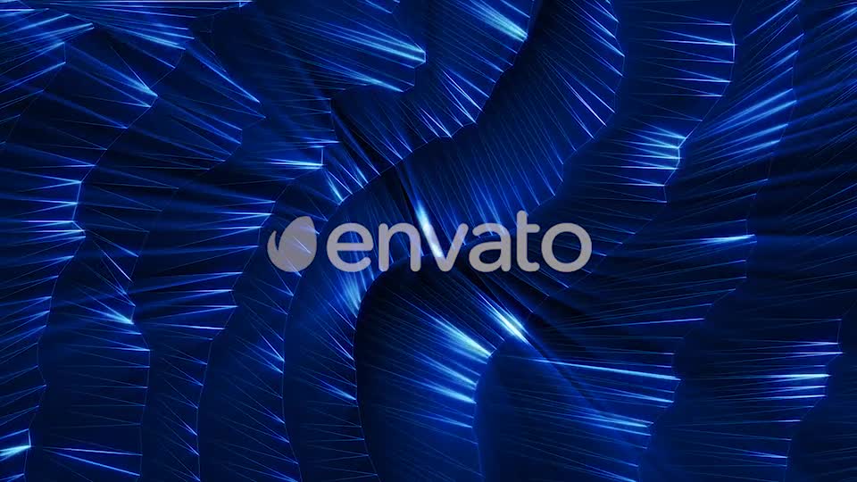 Epic Blue Glowing Geometri Background Videohive 21684262 Motion Graphics Image 1