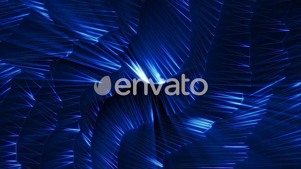 Epic Blue Glowing Geometri Background Videohive 21684262 Motion Graphics Image 10