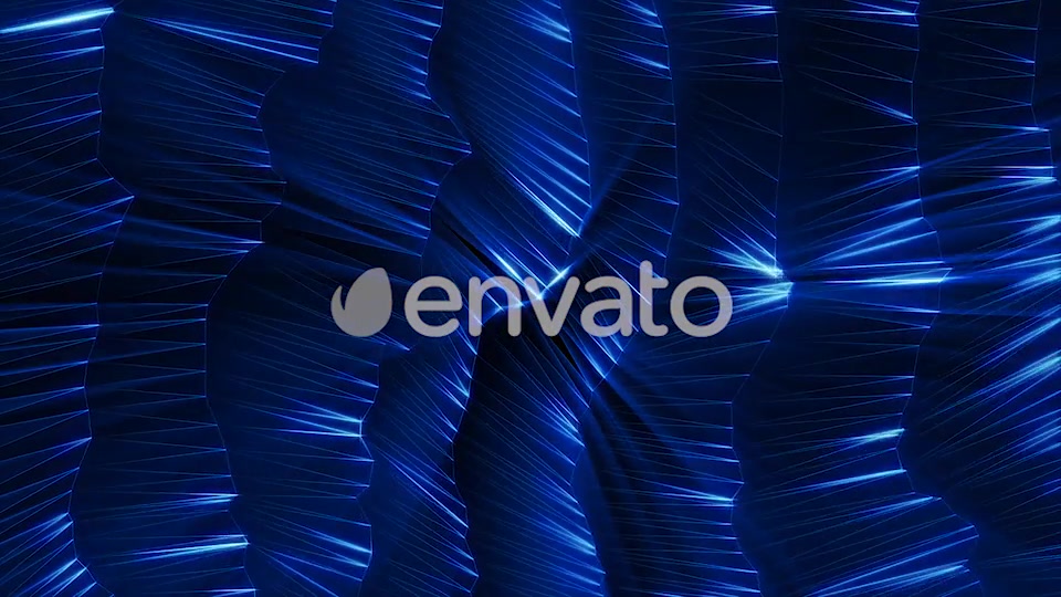 Epic Blue Glowing Geometri Background Videohive 21684262 Motion Graphics Image 3