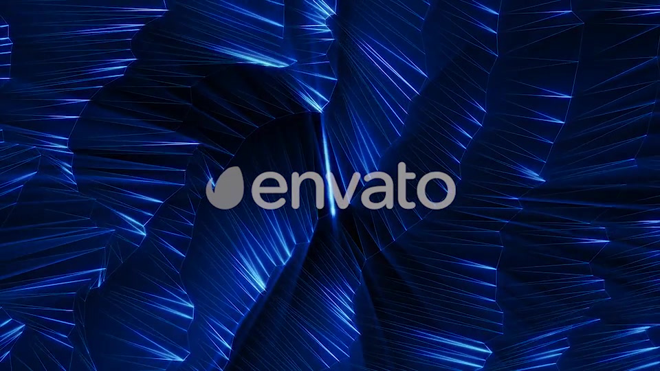 Epic Blue Glowing Geometri Background Videohive 21684262 Motion Graphics Image 9