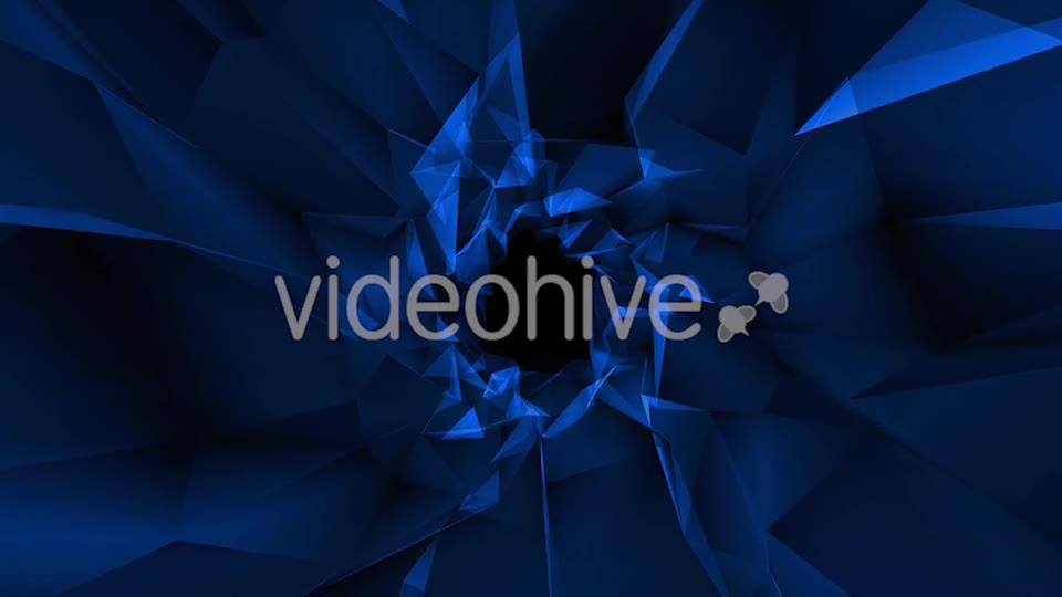 Epic Blue Tunnel Intro Loop Videohive 20415582 Motion Graphics Image 2