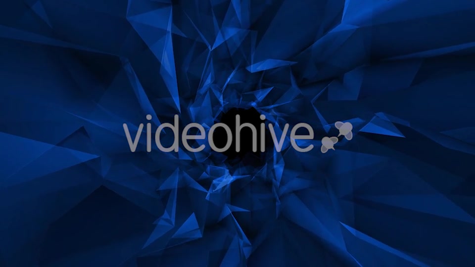 Epic Blue Tunnel Intro Loop Videohive 20415582 Motion Graphics Image 5