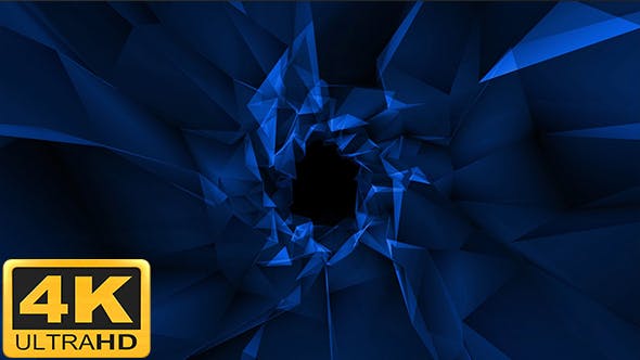 Epic Blue Tunnel Intro Loop - Download 20415582 Videohive