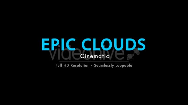 Epic Cinematic Clouds Videohive 19333734 Motion Graphics Image 1