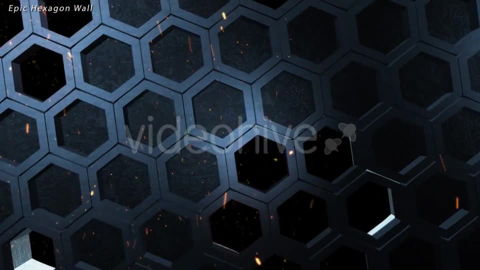 Epic Hexagon Wall Videohive 10061871 Motion Graphics Image 1