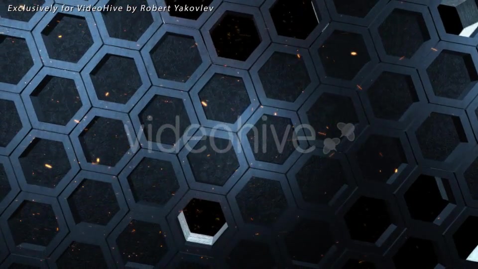 Epic Hexagon Wall Videohive 10061871 Motion Graphics Image 9