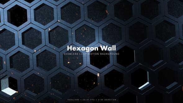 Epic Hexagon Wall - 10061871 Download Videohive