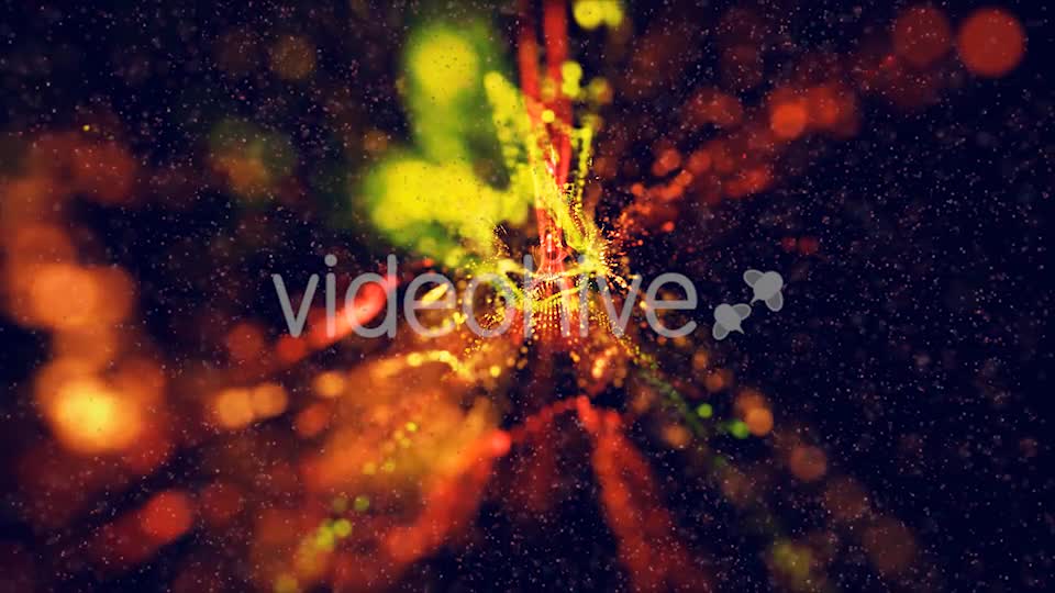 Epic Red and Gold Particles Background Videohive 19886723 Motion Graphics Image 1
