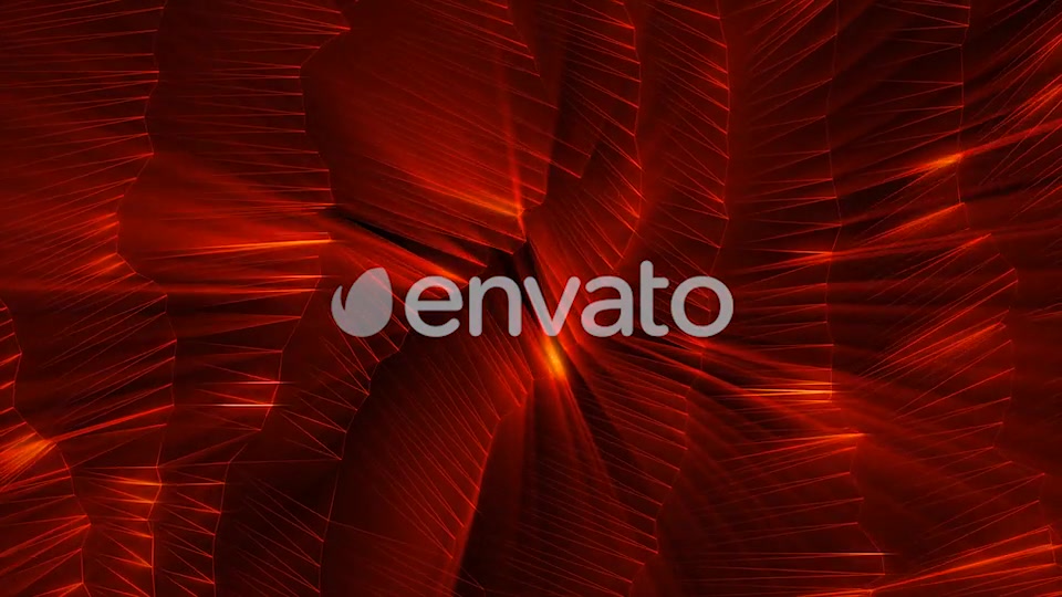 Epic Red Glowing Geometri Background Videohive 21684454 Motion Graphics Image 4
