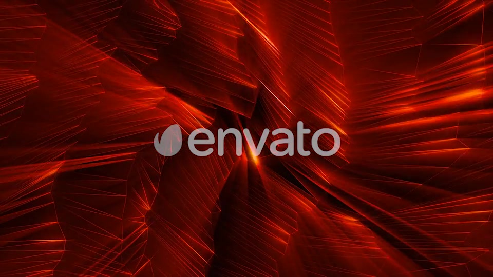 Epic Red Glowing Geometri Background Videohive 21684454 Motion Graphics Image 7