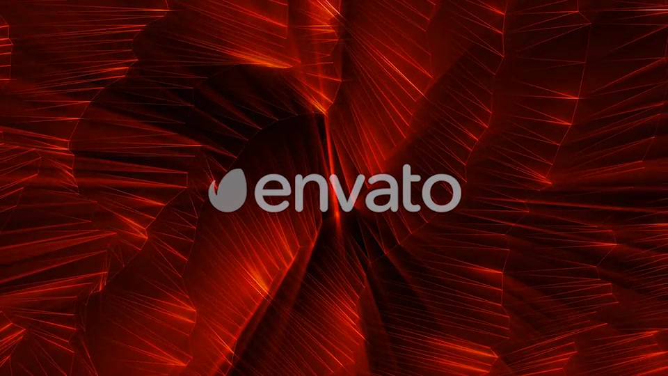 Epic Red Glowing Geometri Background Videohive 21684454 Motion Graphics Image 9