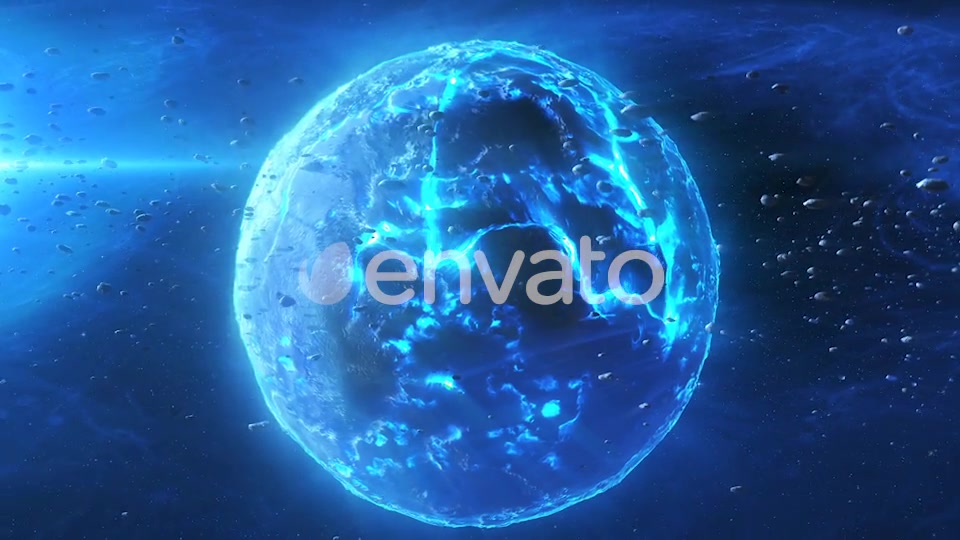 Epic Space Scene with Asteroids and Planet Videohive 22175307 Motion Graphics Image 6