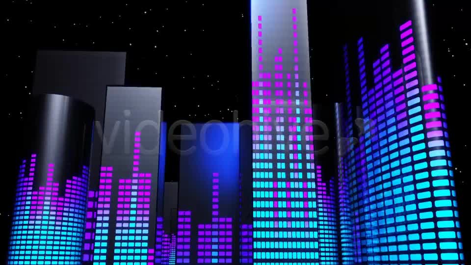 Equalizer Night Town Videohive 7748005 Motion Graphics Image 1