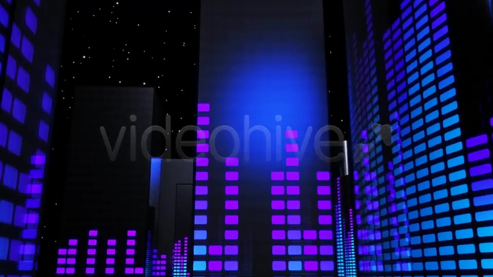 Equalizer Night Town Videohive 7748005 Motion Graphics Image 3