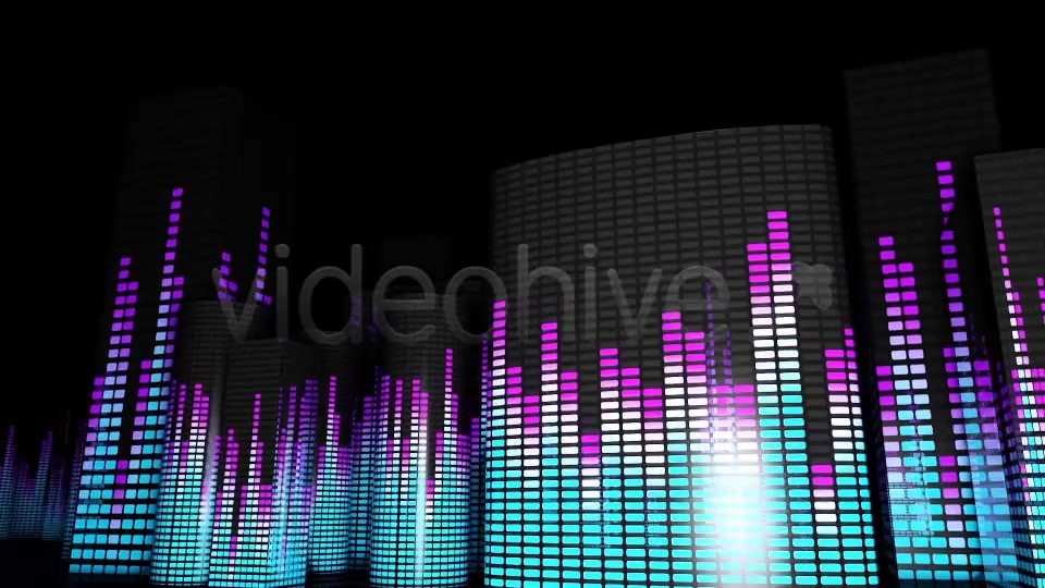 Equalizer Night Town Videohive 7748005 Motion Graphics Image 6