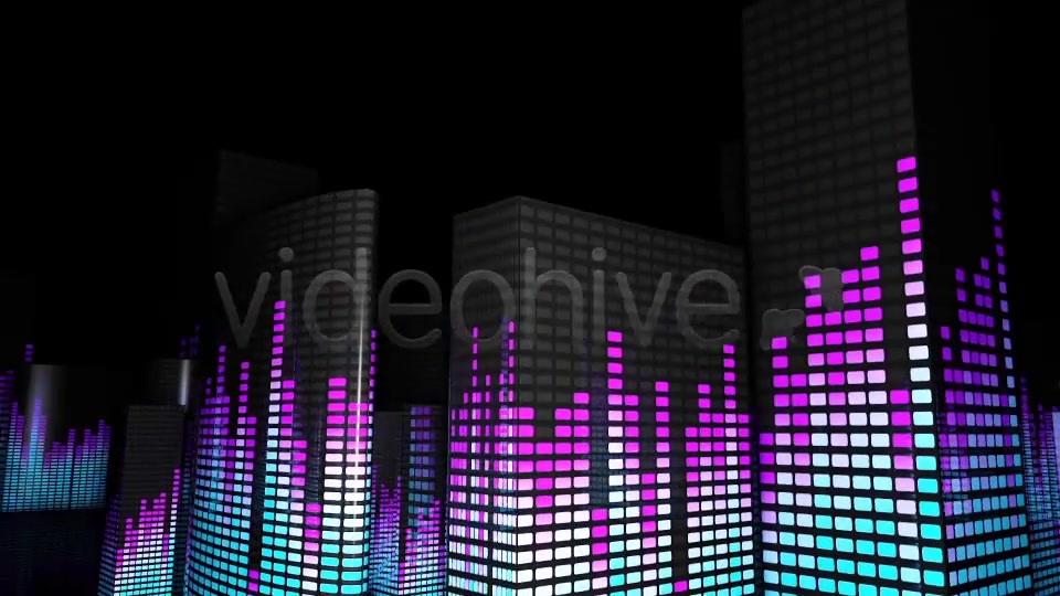 Equalizer Night Town Videohive 7748005 Motion Graphics Image 7