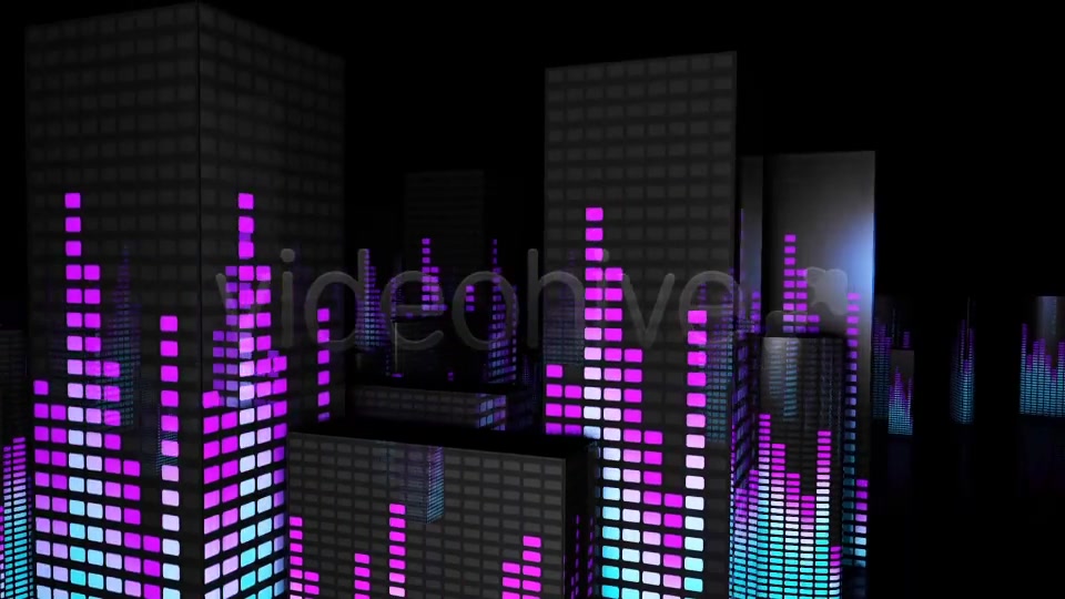 Equalizer Night Town Videohive 7748005 Motion Graphics Image 9