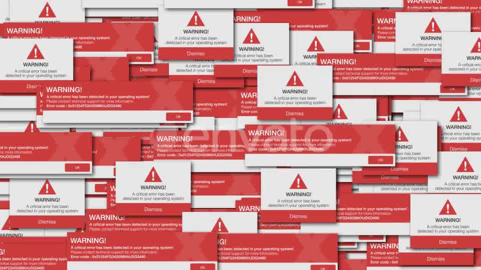 Error Messages Videohive 22588499 Motion Graphics Image 10