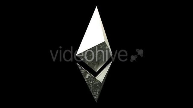 Ethereum Blockchain Digital Coin Rotating Videohive 20658803 Motion Graphics Image 2
