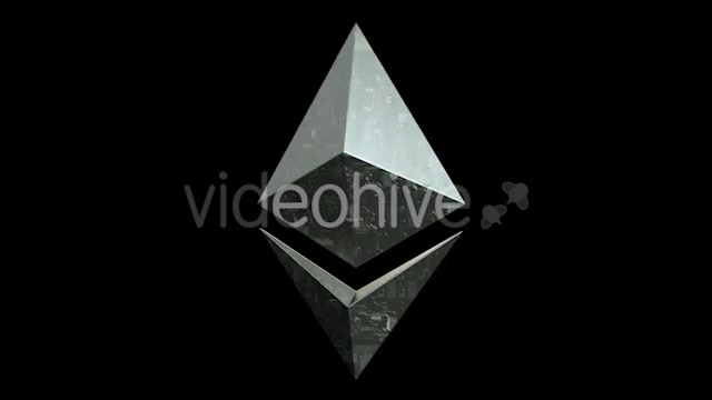 Ethereum Blockchain Digital Coin Rotating Videohive 20658803 Motion Graphics Image 5