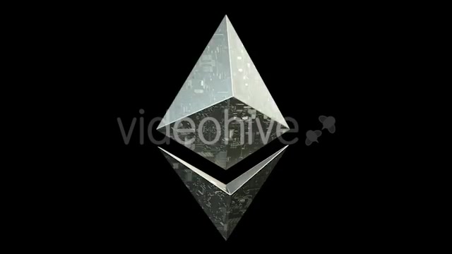 Ethereum Blockchain Digital Coin Rotating Videohive 20658803 Motion Graphics Image 6
