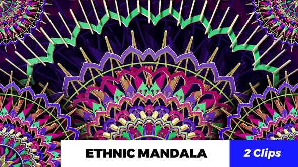Ethnic Mandala Loops - Videohive 19922852 Download