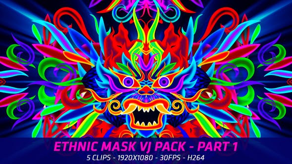 Ethnic Mask VJ Packs - Download 21975371 Videohive