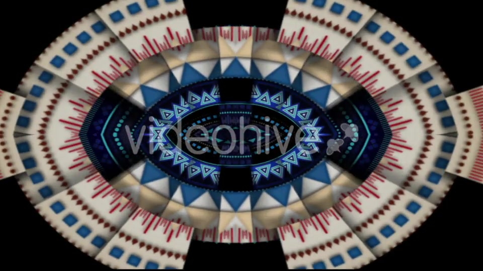 Ethnic Tunnel VJ Loop Videohive 19613275 Motion Graphics Image 5