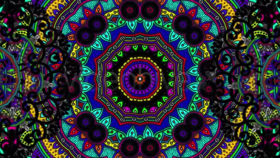 Ethno Mandala VJ Loop Pack (4in1) Videohive 20440545 Motion Graphics Image 6