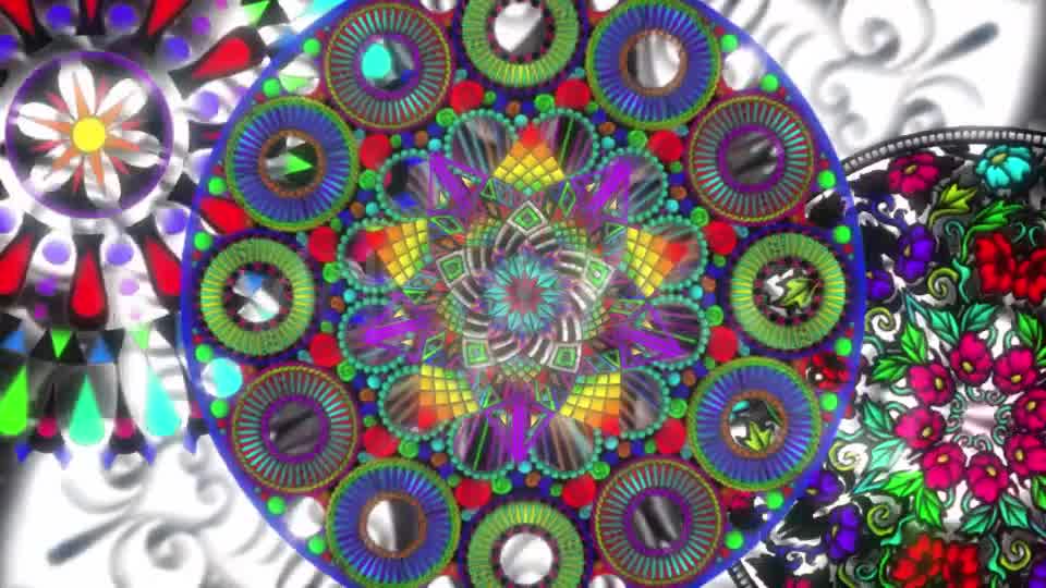 Ethno Mandala VJ Loop Pack (4in1) Videohive 20440545 Motion Graphics Image 9