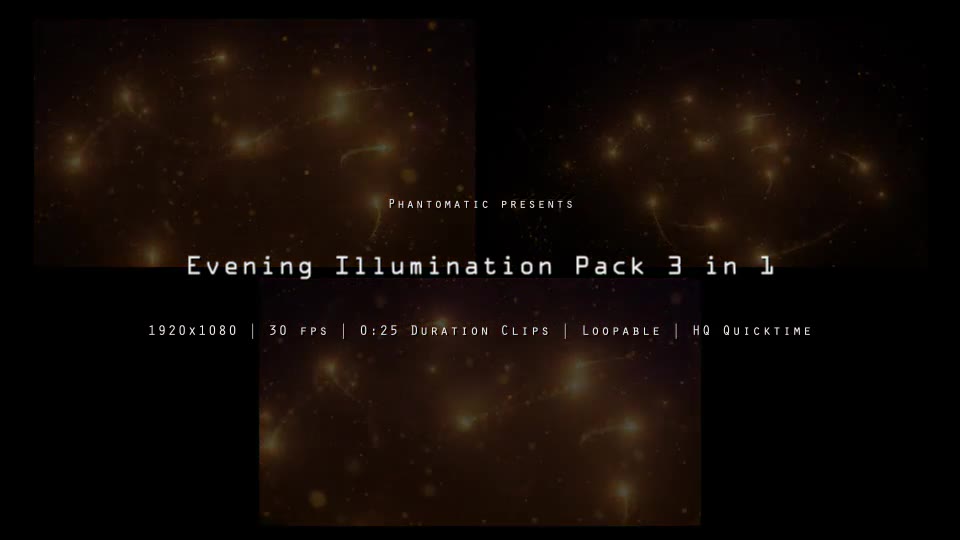 Evening Illumination Pack Videohive 16168026 Motion Graphics Image 2