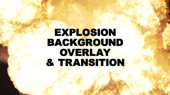 Explosion Background & Overlay - 22375462 Download Videohive
