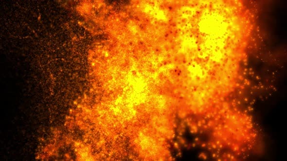 Explosion Particles Passing Transition - Download Videohive 22970268