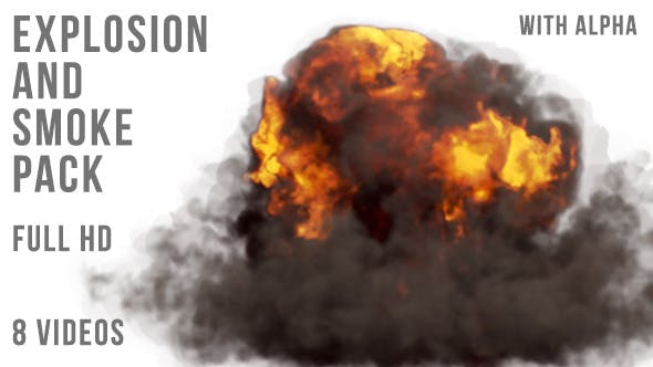 Explosion & Smoke Pack - Videohive 13216778 Download