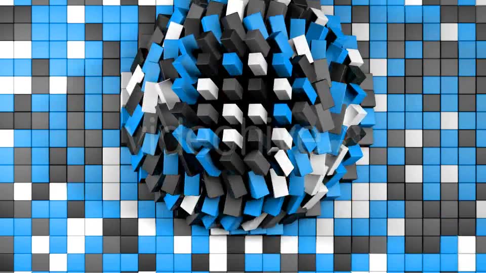 Extrusion Cubes Vj Loops (5 Pack) Videohive 11983558 Motion Graphics Image 2