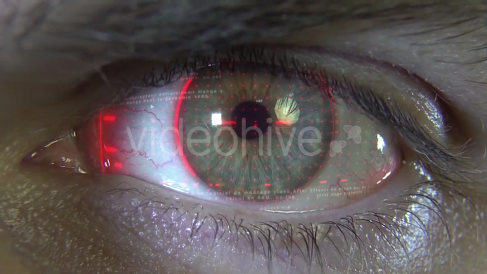 Eye with Red Hologram Videohive 19913745 Motion Graphics Image 4