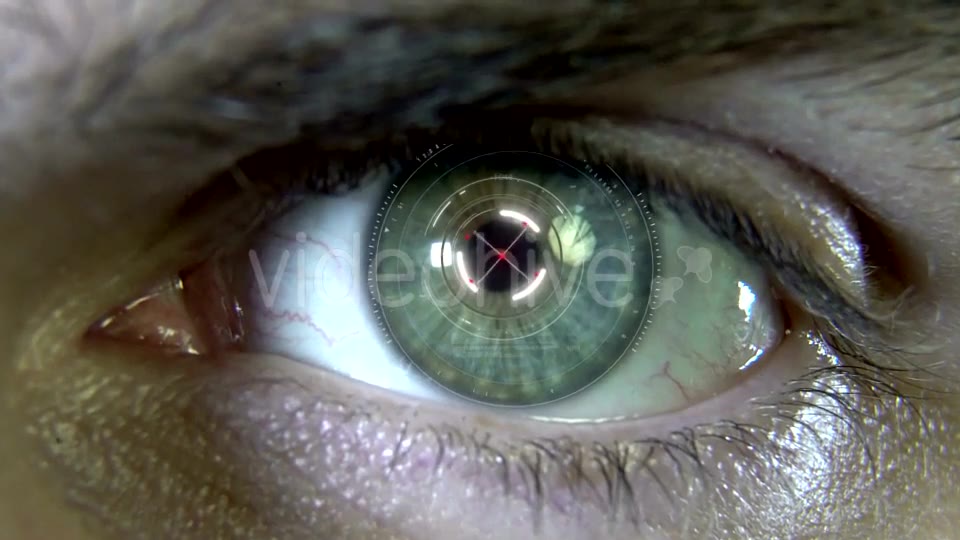 Eyes with Hologram Animation Videohive 19758447 Motion Graphics Image 2