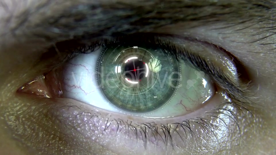 Eyes with Hologram Animation Videohive 19758447 Motion Graphics Image 7