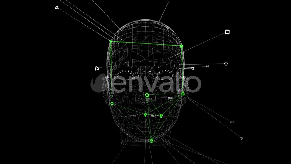 Face Recognition Videohive 25195599 Motion Graphics Image 5