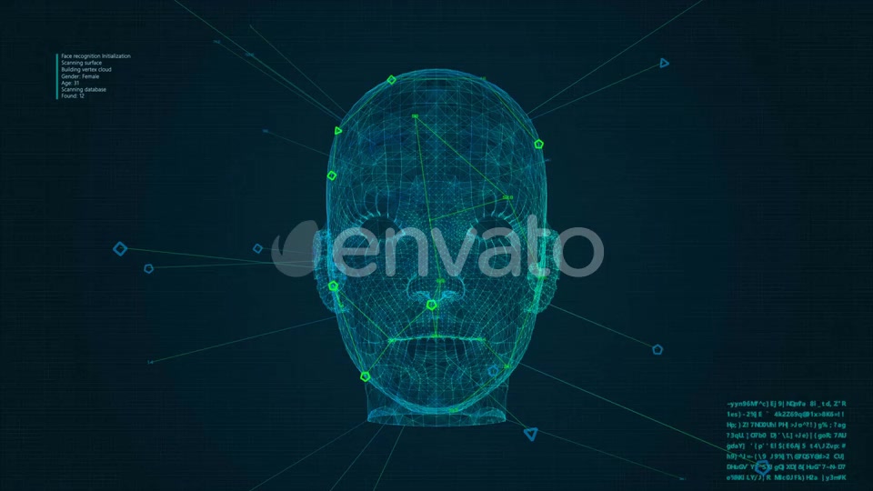 Face Scanning Videohive 25656194 Motion Graphics Image 8