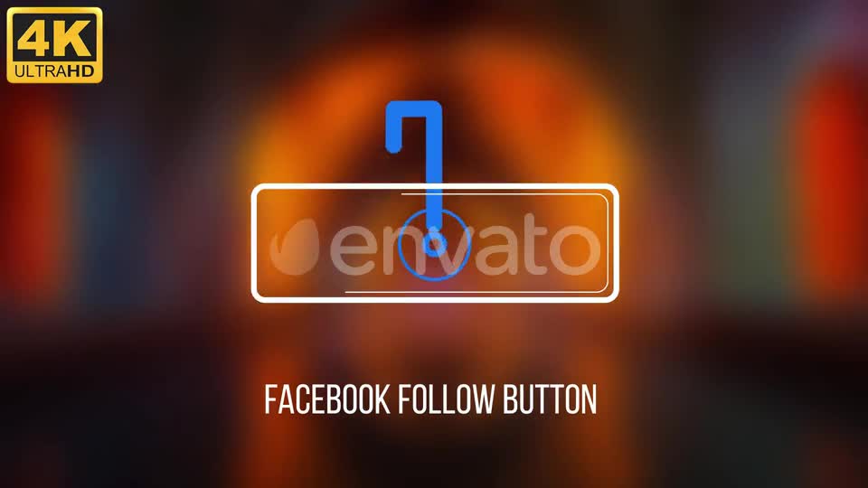 Facebook Buttons 4K Videohive 24018827 Motion Graphics Image 1
