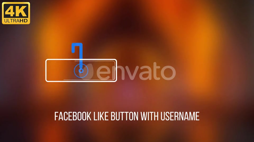 Facebook Buttons 4K Videohive 24018827 Motion Graphics Image 4
