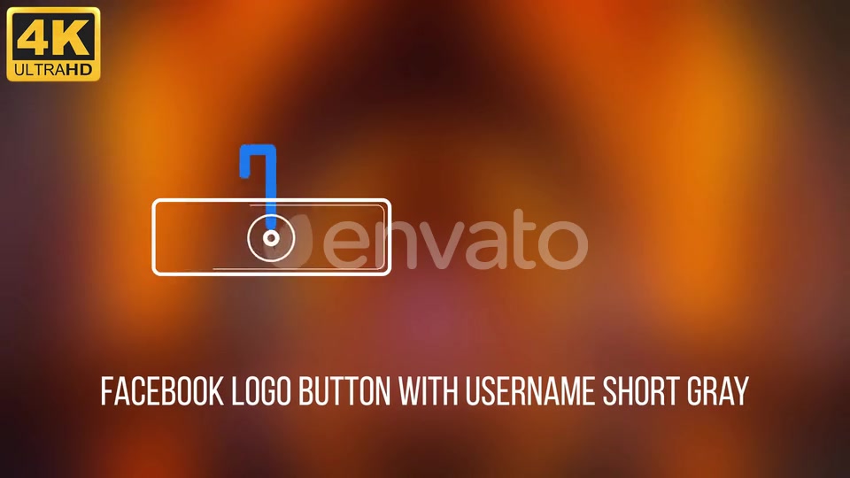 Facebook Buttons 4K Videohive 24018827 Motion Graphics Image 8