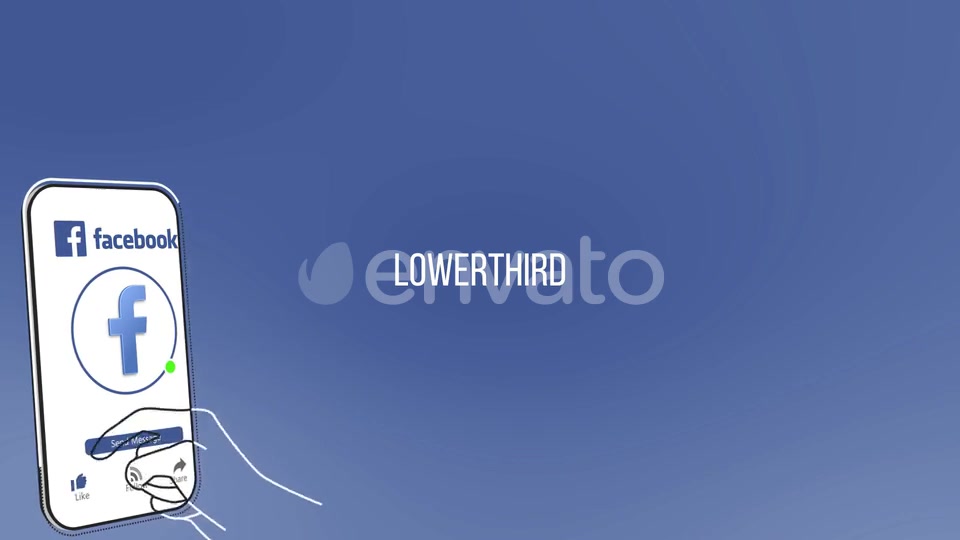 Facebook Intro and Lowerthird FullHD (Video) Videohive 25552888 Motion Graphics Image 5
