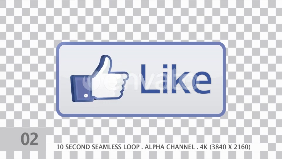 Facebook Like Icon Videohive 22765589 Motion Graphics Image 4