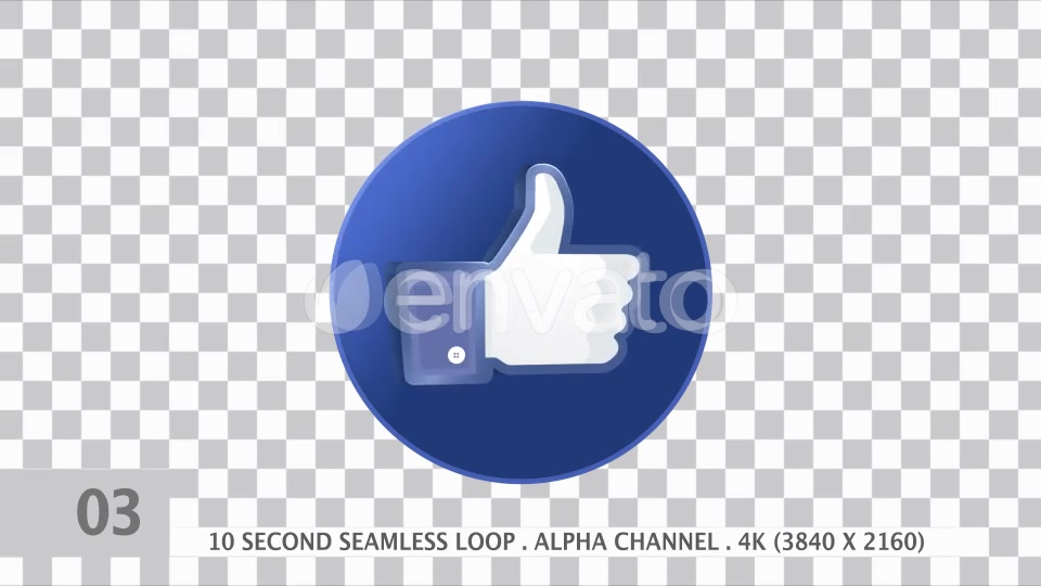 Facebook Like Icon Videohive 22765589 Motion Graphics Image 7