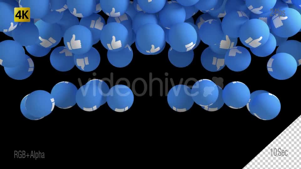 Facebook Like Reactions Transition 01 Videohive 19655347 Motion Graphics Image 1