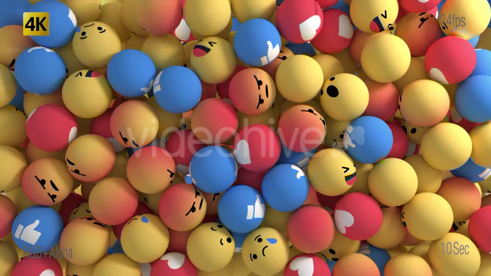 Facebook Like Reactions Transition 07 Videohive 20223550 Motion Graphics Image 10