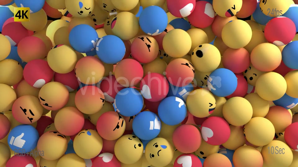 Facebook Like Reactions Transition 07 Videohive 20223550 Motion Graphics Image 3